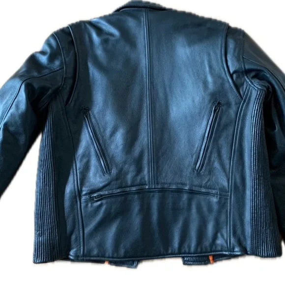 Men’s Milwaukee Leather Zip-out Liner Motorcycle Jacket - Picture 4 of 5